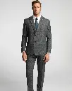 Wool Rich Check Suit