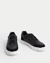 Leather Lace Up Trainers 