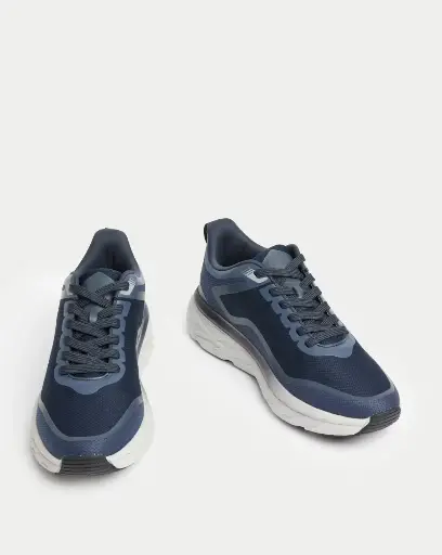 Lace Up Trainers (blue)