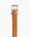 Leather belt