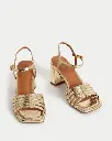 Strappy Block Heel Sandals