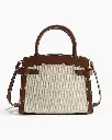 Canvas crossbody bag