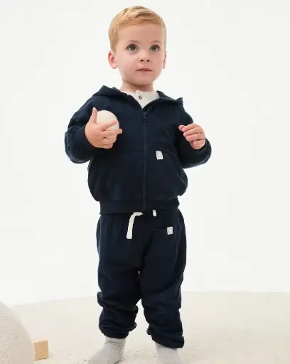 Pure Cotton Joggers (dark blue)