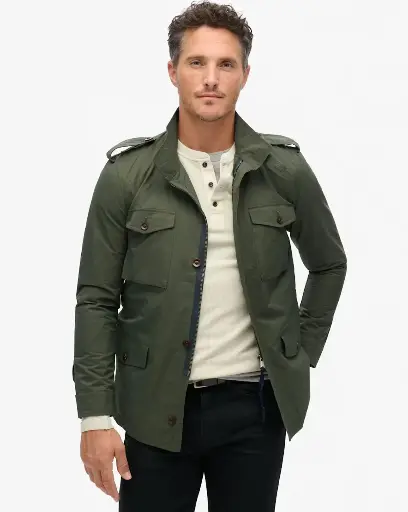 Cotton Rich Utility Jacket
