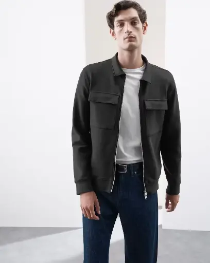 Cotton Rich Double Pocket Jacket