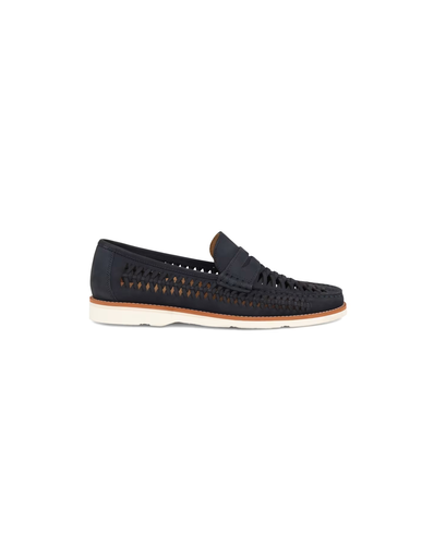 Leather Slip-On Loafers