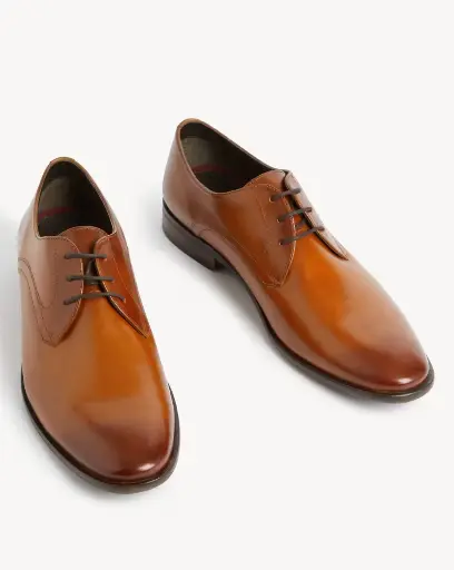 Leather Derby Shoes