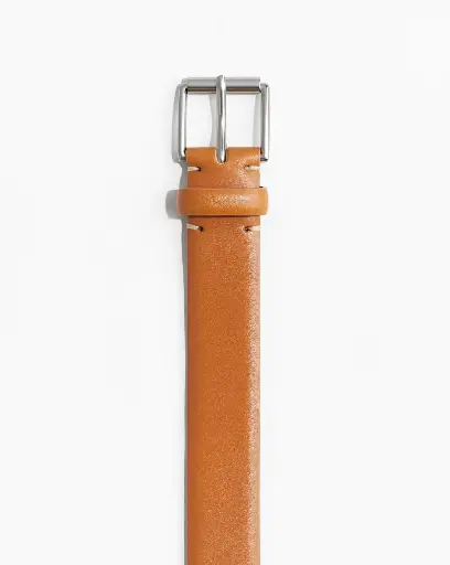 Leather belt