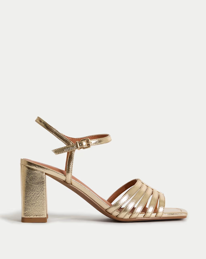 Strappy Block Heel Sandals