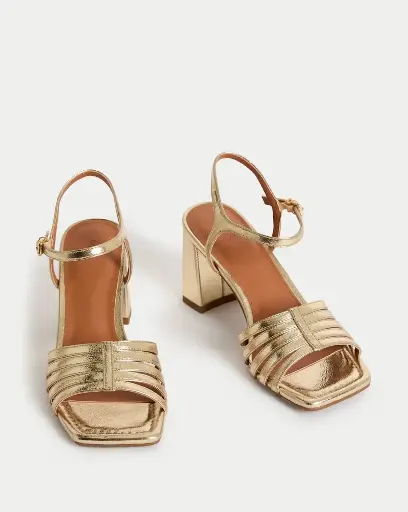 Strappy Block Heel Sandals