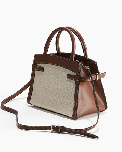 Canvas crossbody bag