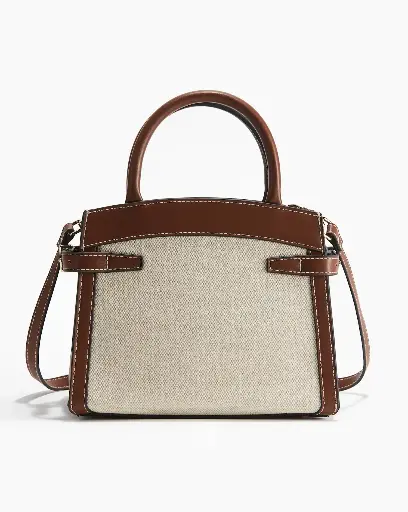 Canvas crossbody bag