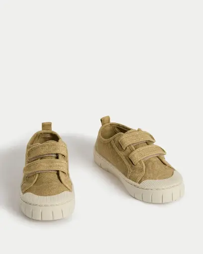 Kids' Canvas RiptapeTrainers 