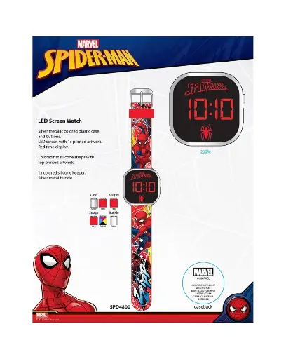 Spider-Man LED Watch 
